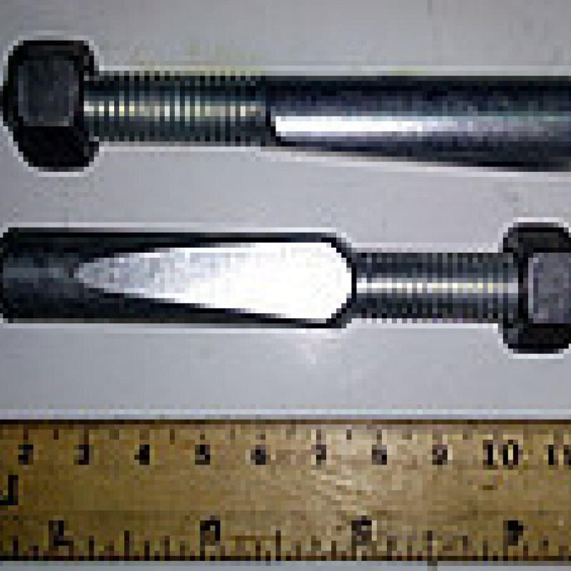 Клин пальця зад.спрес.(+гайка+ гровер) а/м МАЗ