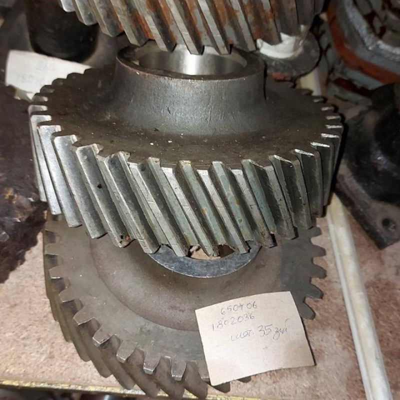 650406-1802036, шестірня =35 зуб вищ.передачі РК а/м КРАЗ