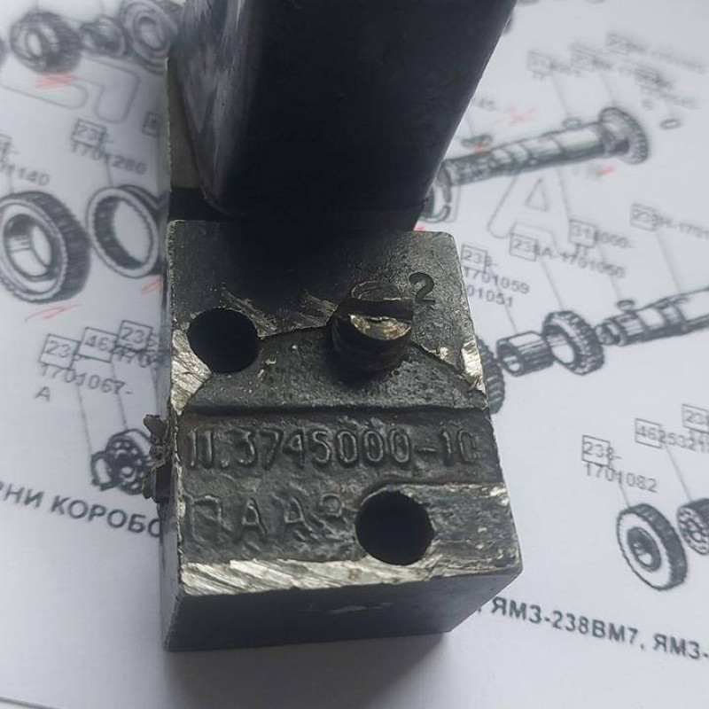 11-3745000, электропневмоклапан КамАЗ, КРАЗ, МАЗ