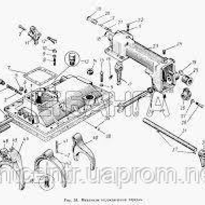 Важіль пере-я передній а/м МАЗ